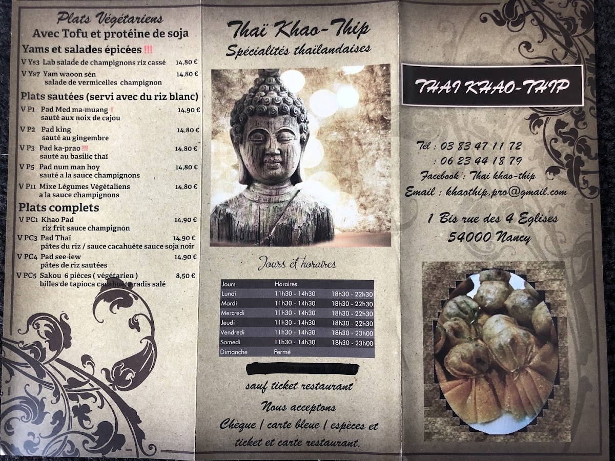 Menu Thai Khao Thip-7