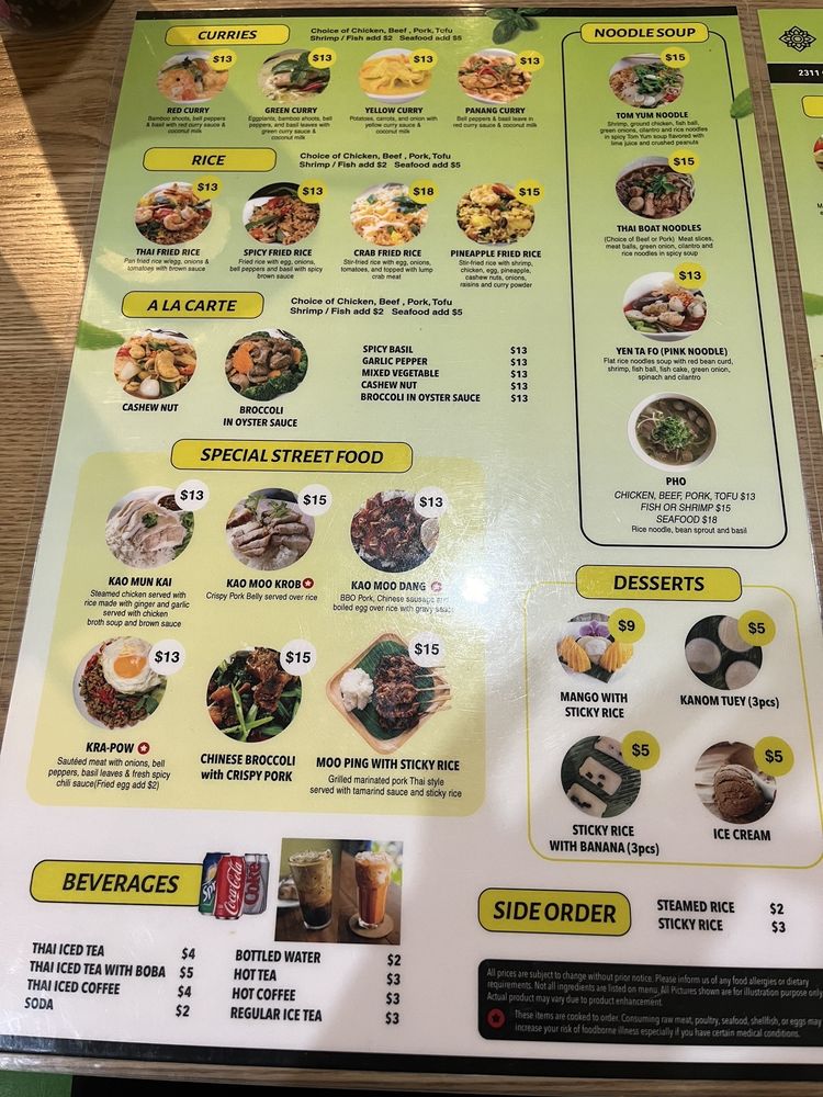 Menu Thai Laughlin-1