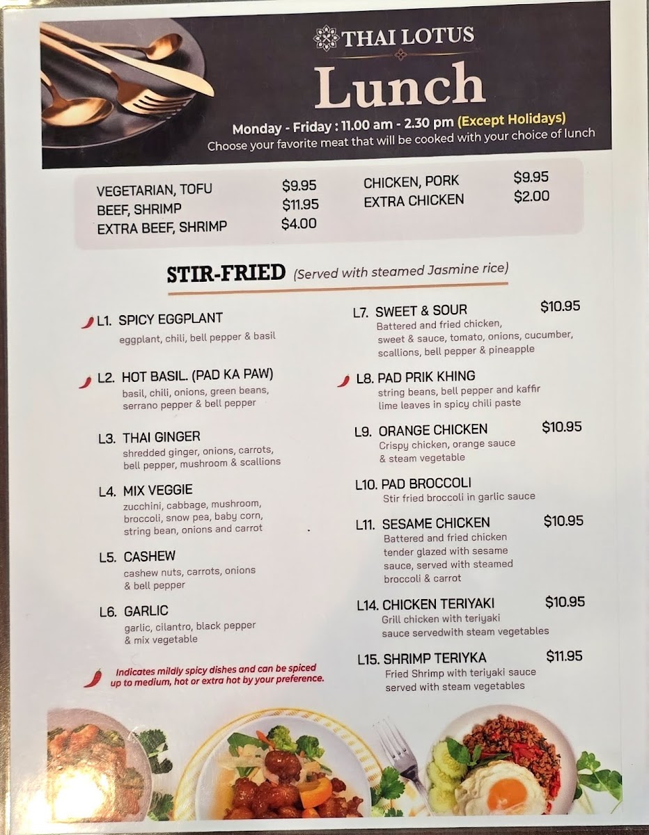 Menu Thai Lotus Anderson-2