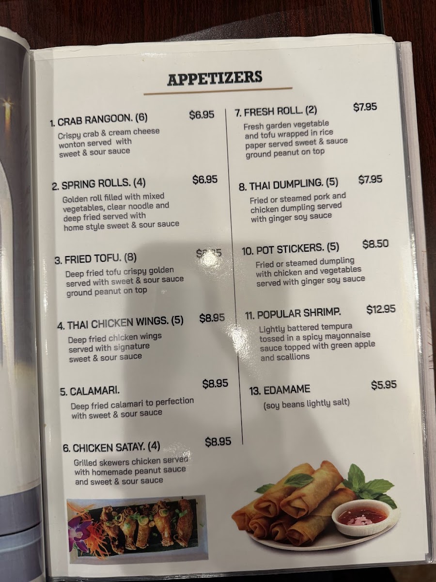 Menu Thai Lotus Anderson-5