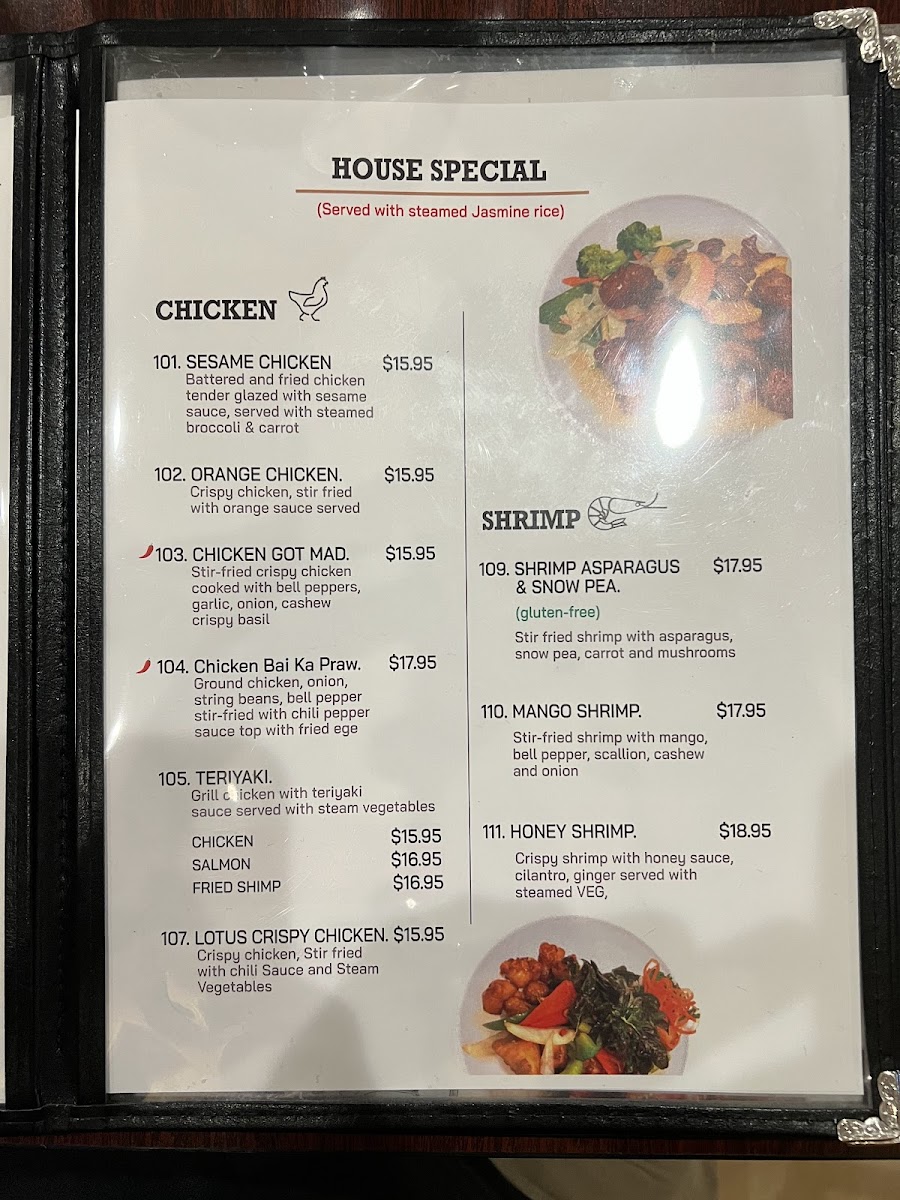 Menu Thai Lotus Anderson-7