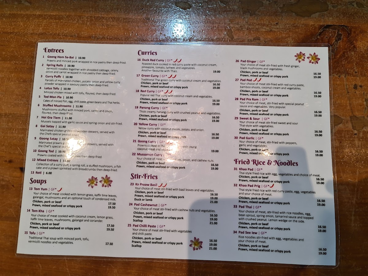 Menu Thai Lotus-1