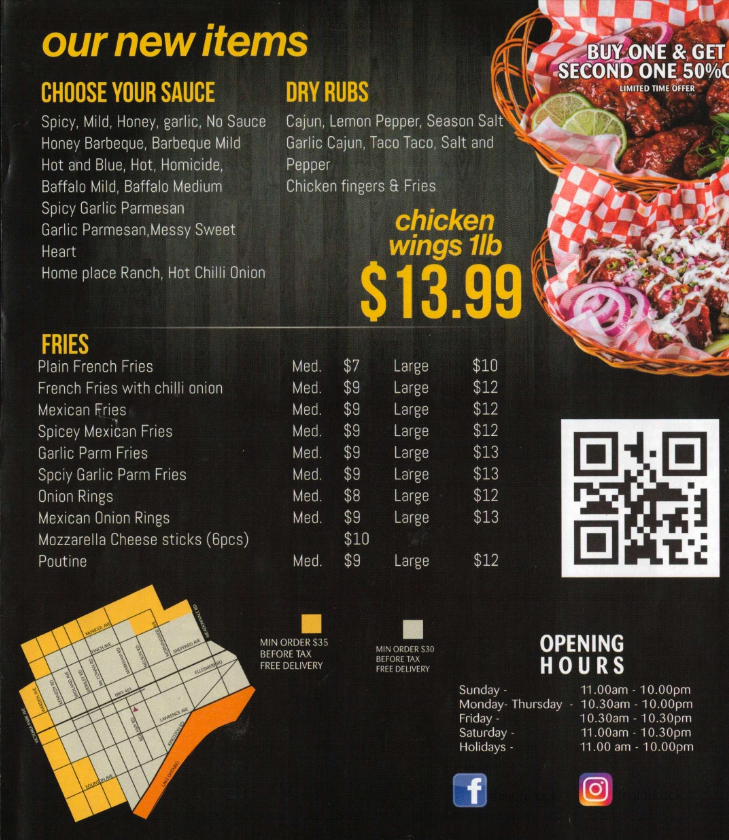 Menu Thai On Rock | Authentic Thai Restaurant Scarborough Ontario-4