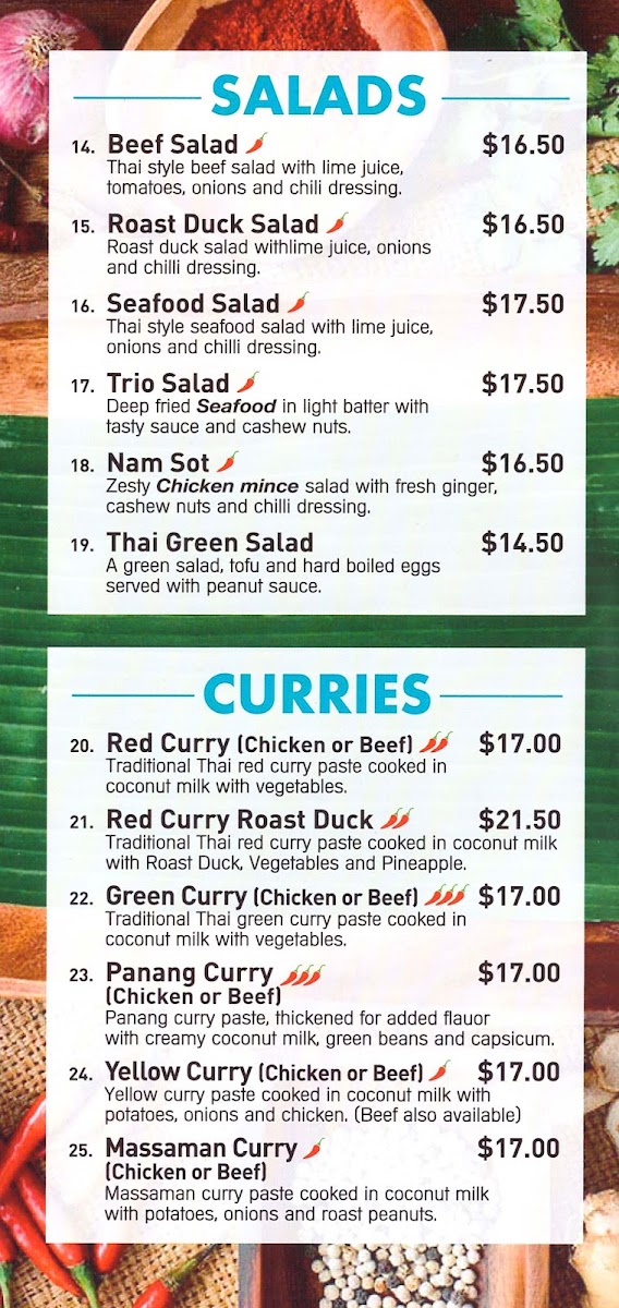 Menu Thai On Thames Restaurant-2