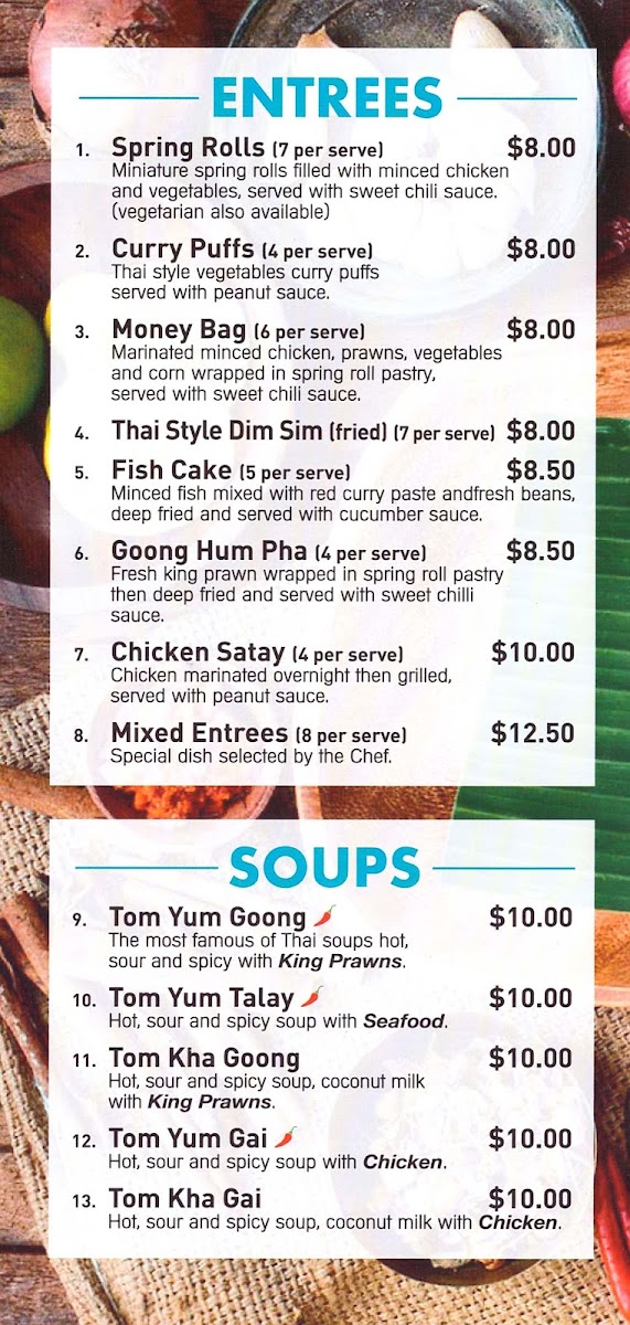 Menu Thai On Thames Restaurant-4