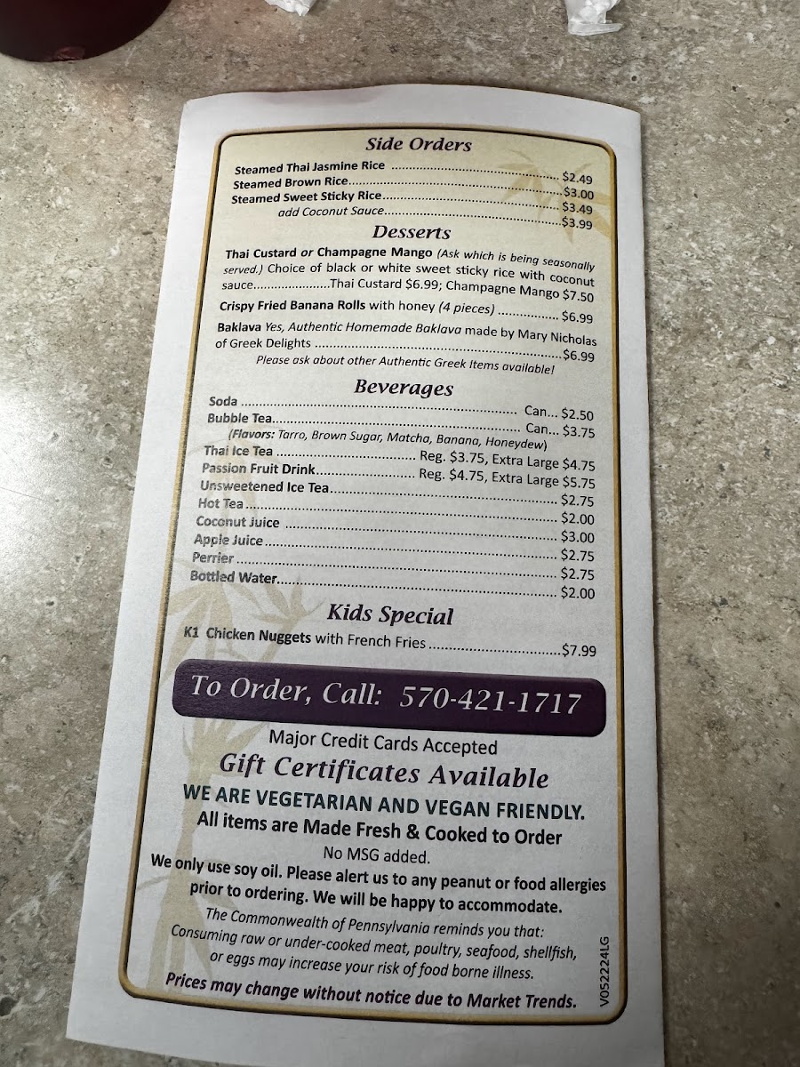 Menu Thai Orchid-1