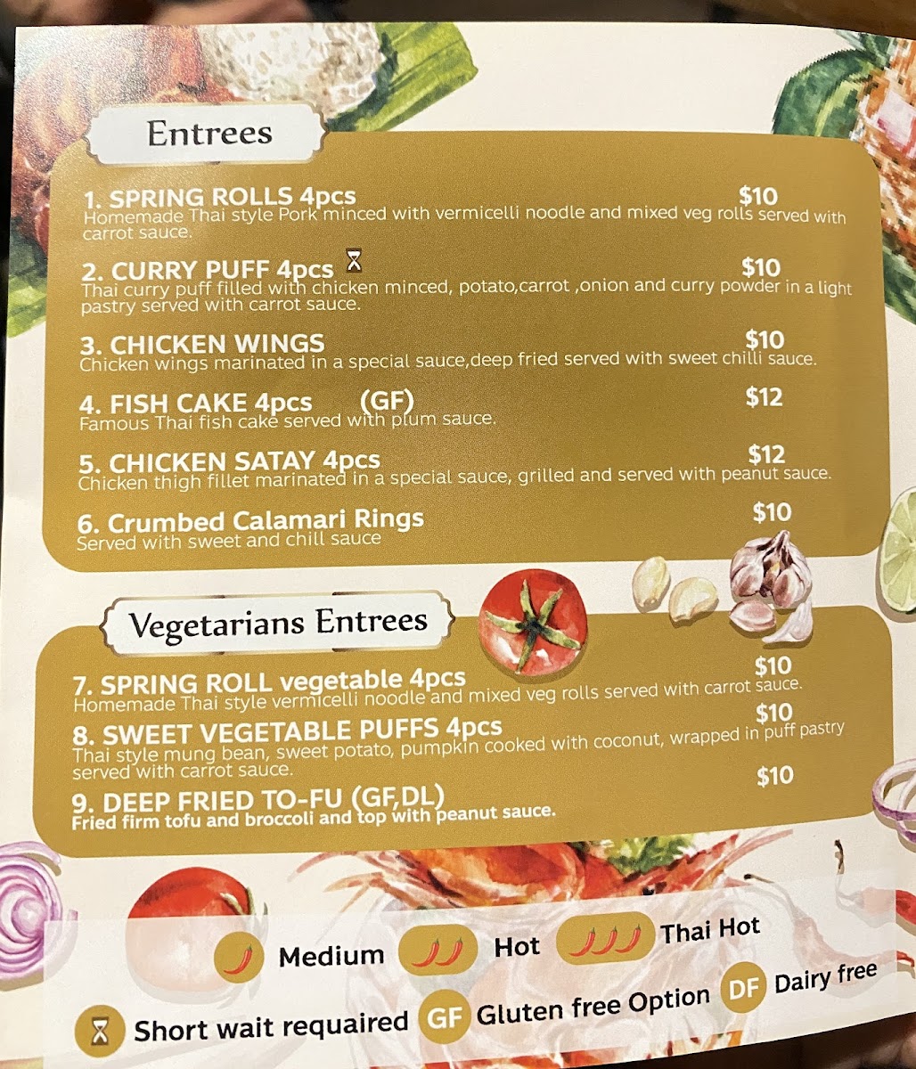 Menu Thai Payu Restaurant-1