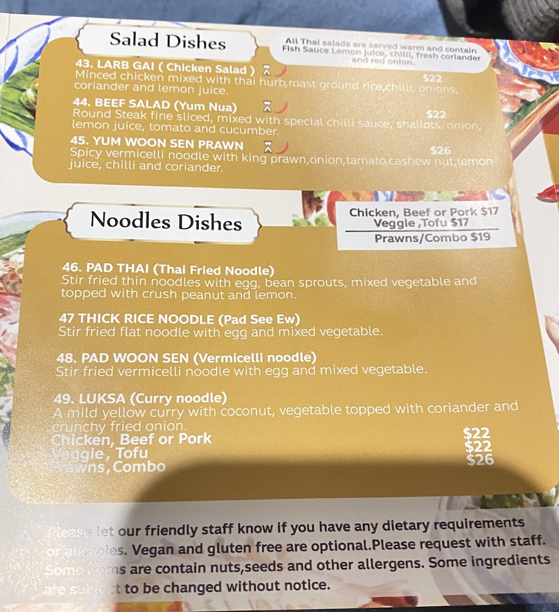 Menu Thai Payu Restaurant-4