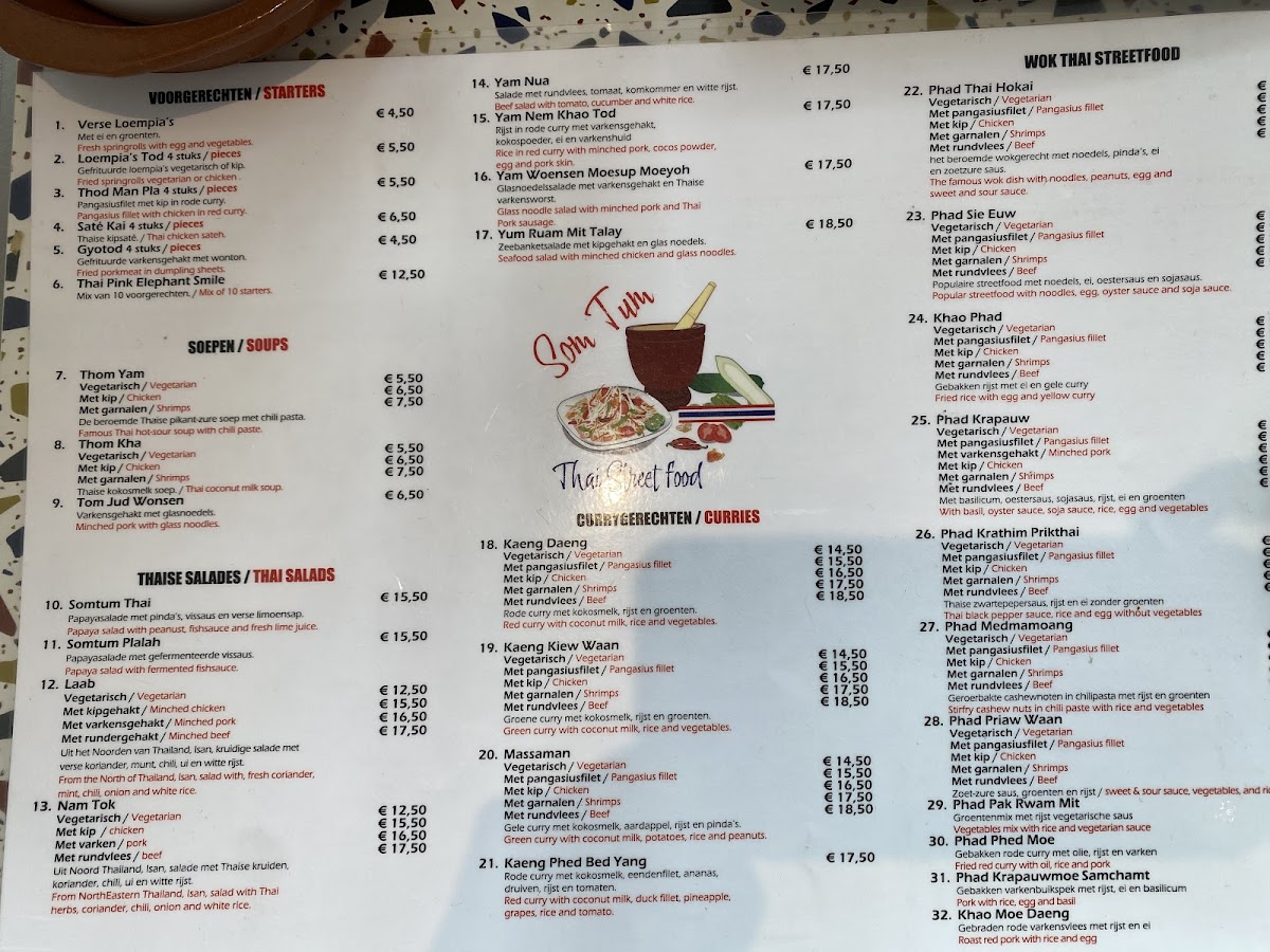 Menu Thai Pink Elephant-3