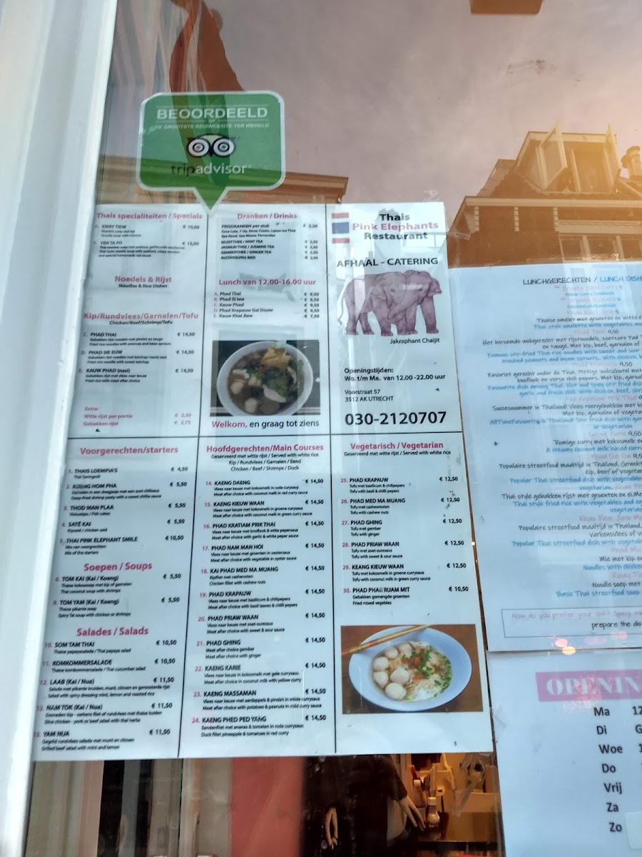 Menu Thai Pink Elephant-8