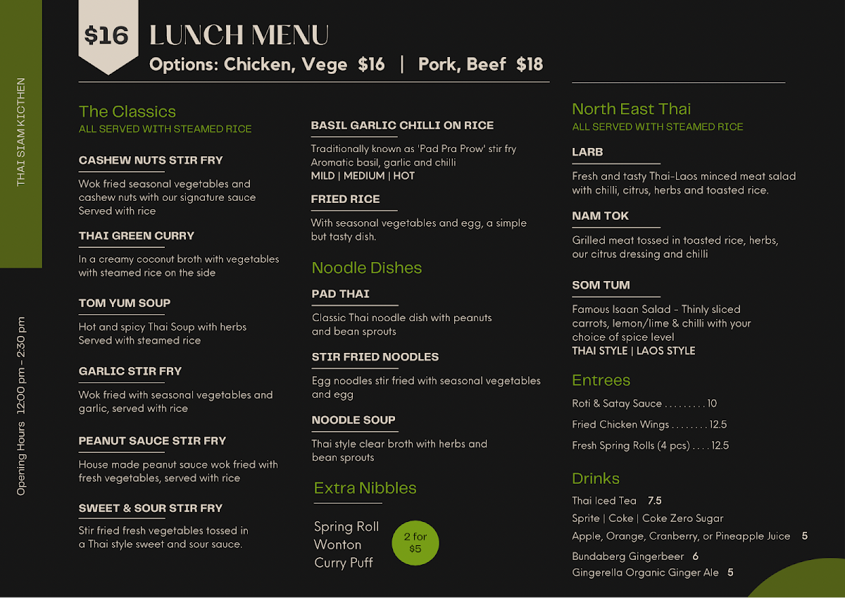 Menu Thai Siam Kitchen-7