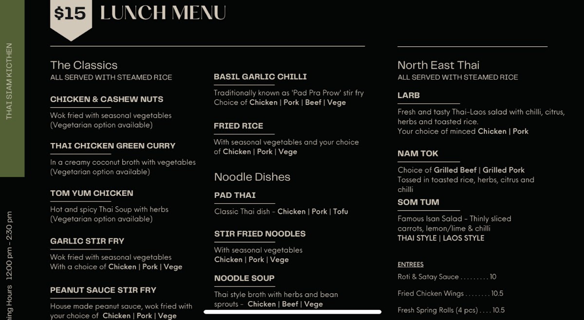 Menu Thai Siam Kitchen-9