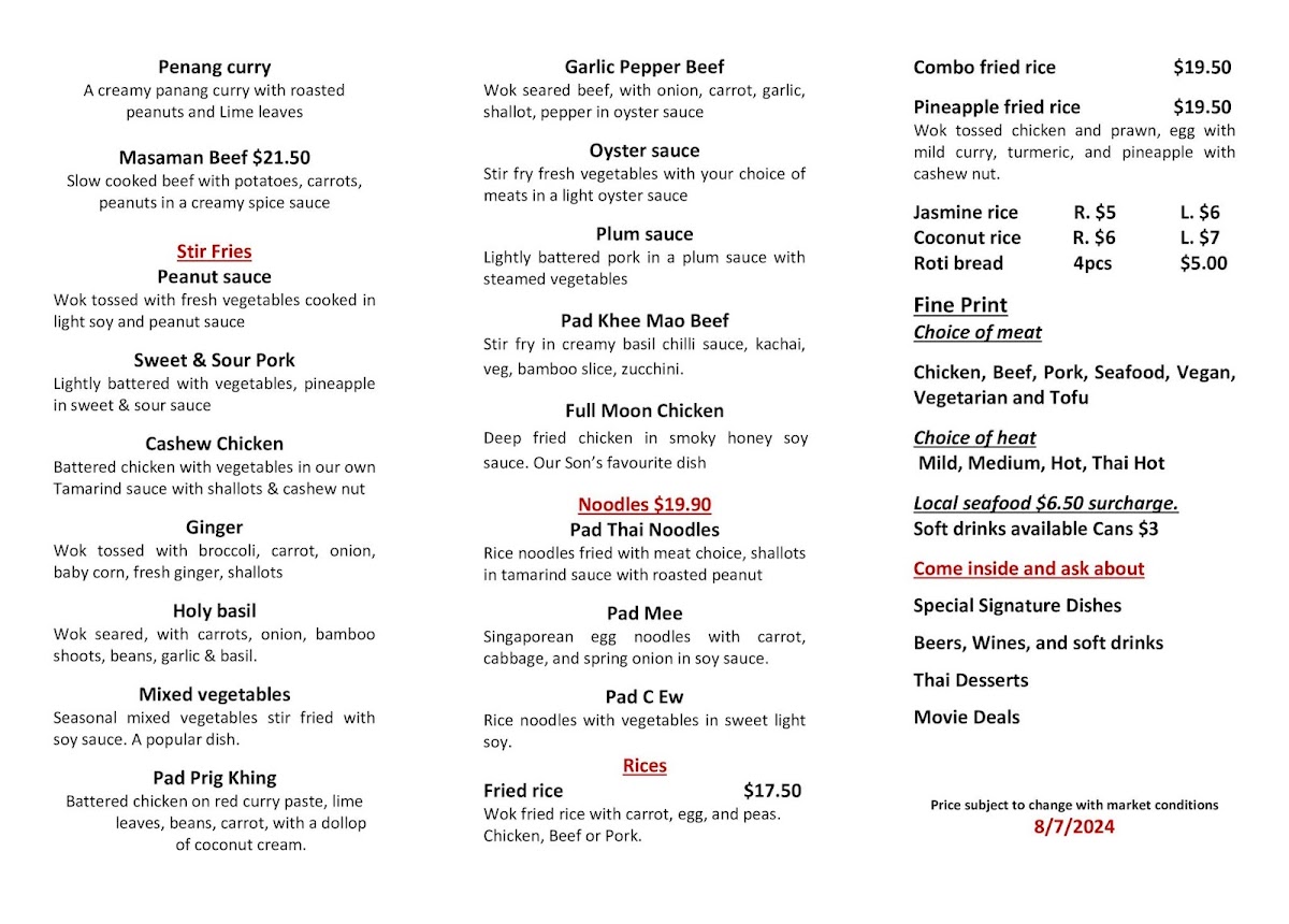 Menu Thai Smile House-4