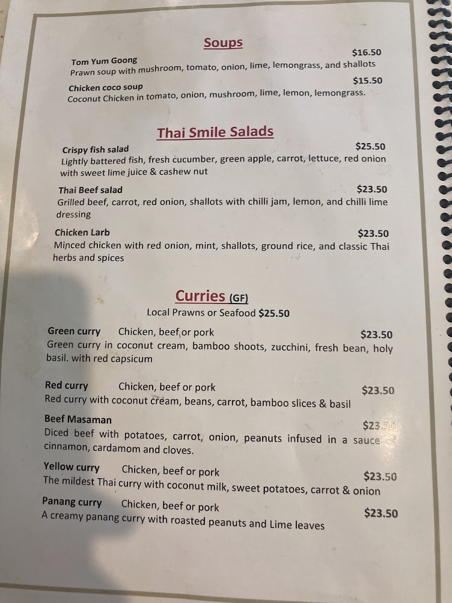 Menu Thai Smile House-9