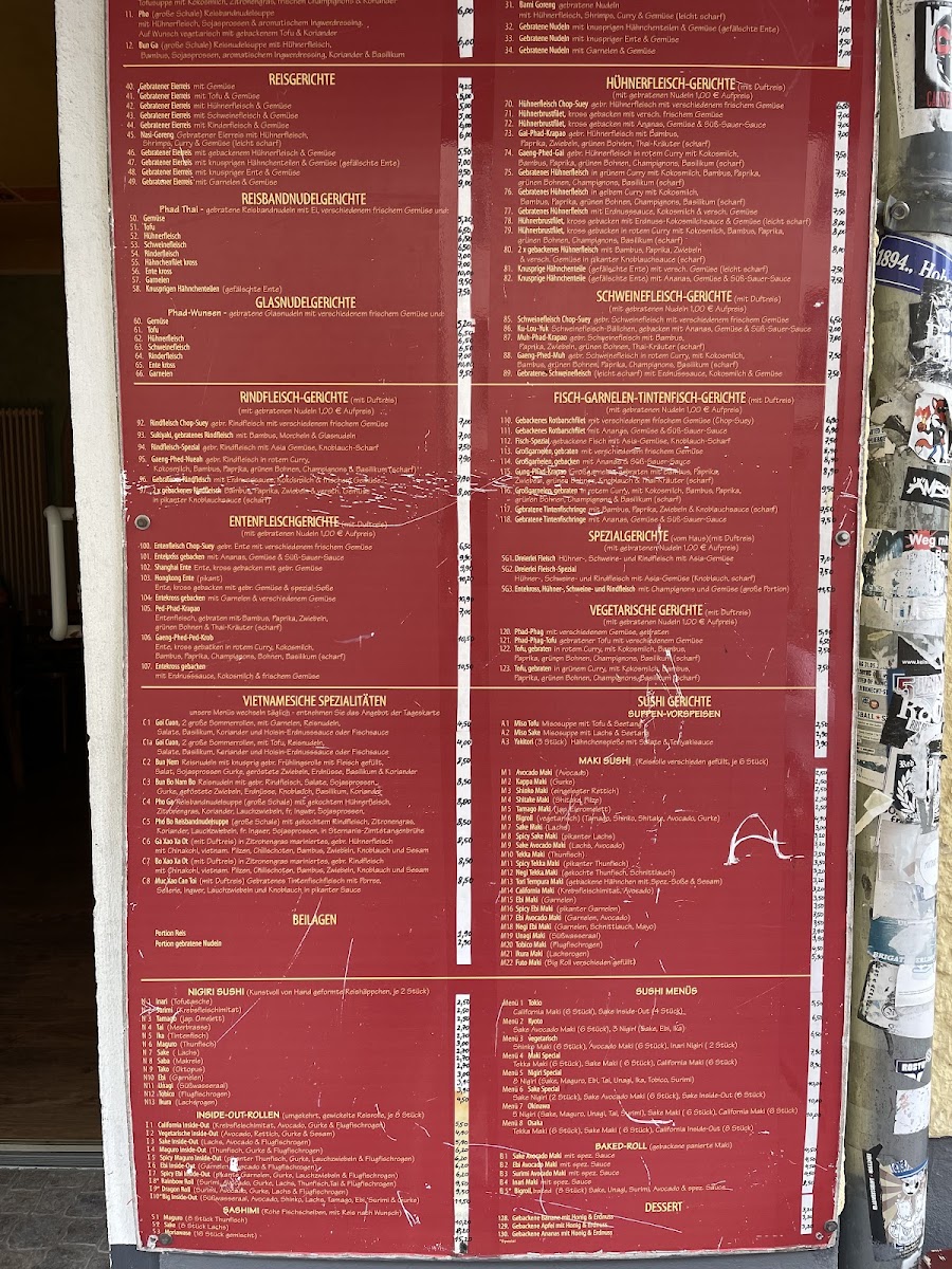 Menu Thai Sushi & More-1