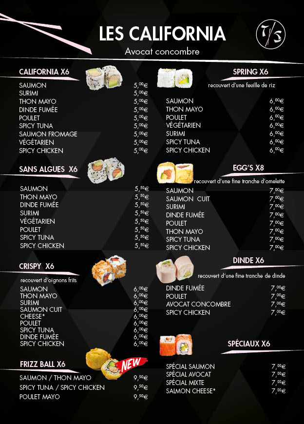 Menu Thai Sushi-1