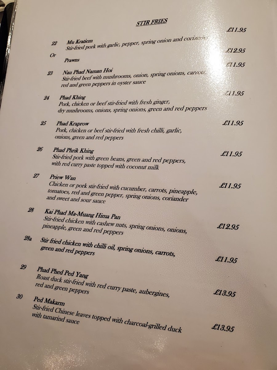 Menu Thai Village-3