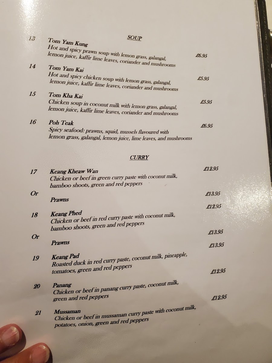Menu Thai Village-5