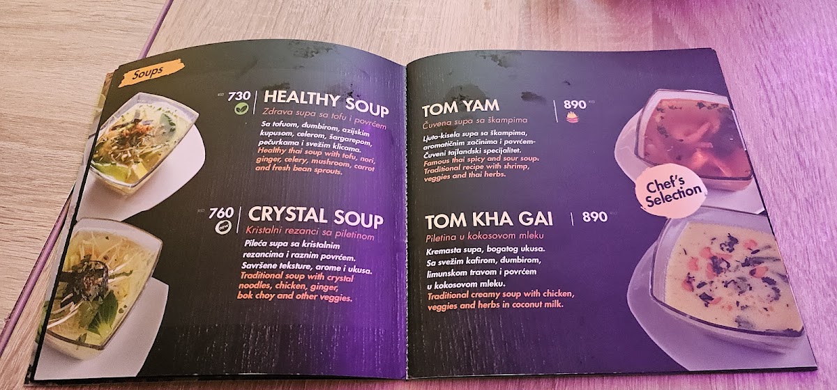 Menu Thai Zone-5
