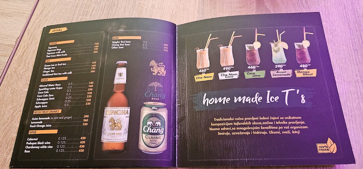 Menu Thai Zone-7