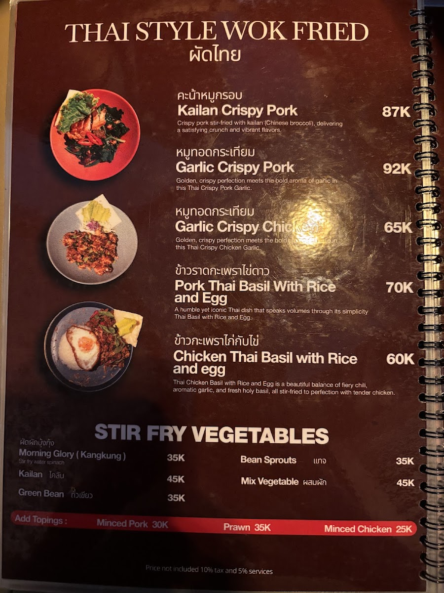 Menu Thailand Kitchen & Social House-1