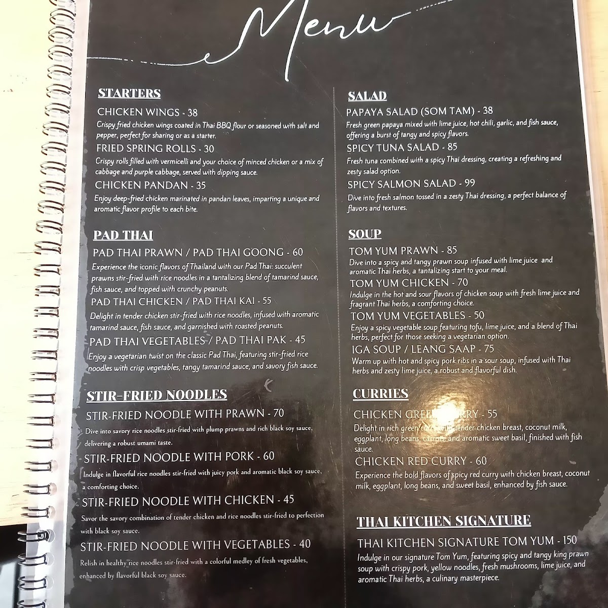 Menu Thailand Kitchen & Social House-10