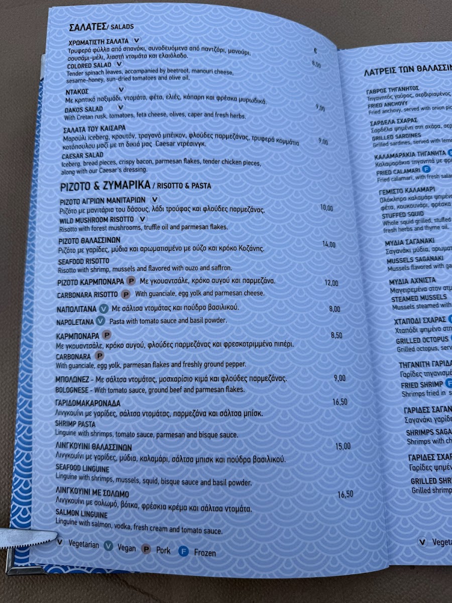 Menu Thalassa Taverna Resturant-5