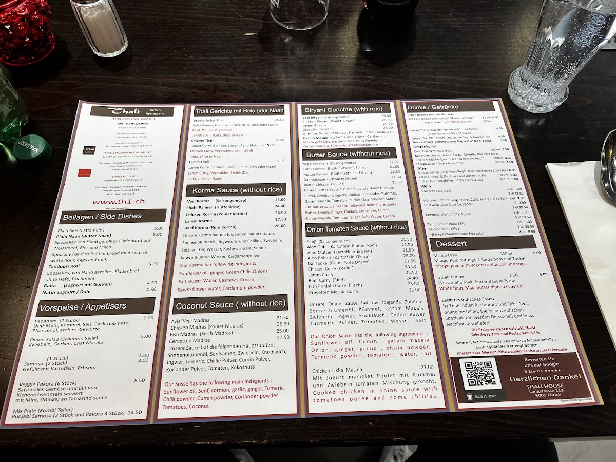 Menu Thali House-5