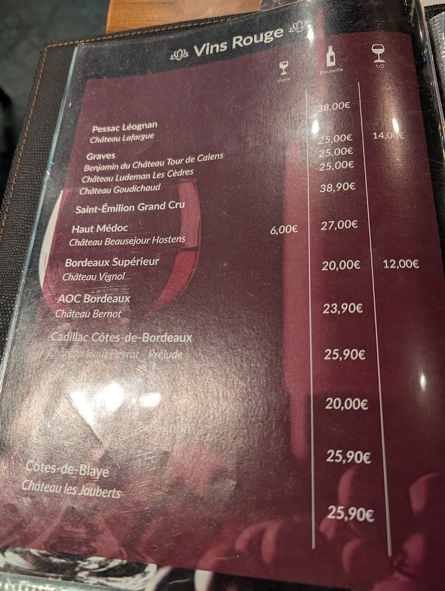 Menu Thalii Restaurant Indien & Bar-4