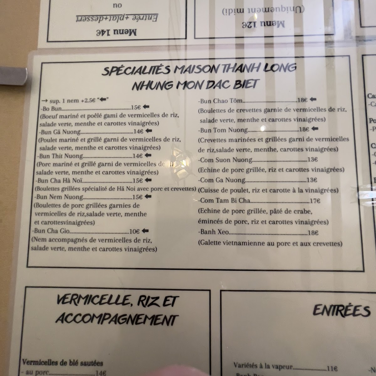 Menu Thanh Long Restaurant-4