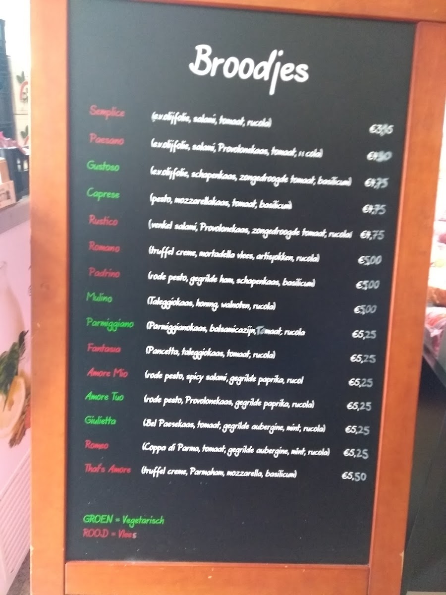 Menu That's Amore-6