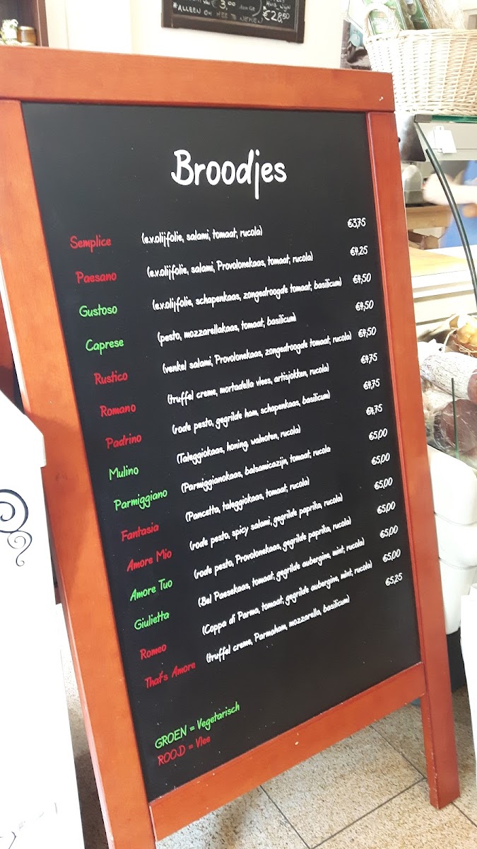 Menu That's Amore-7