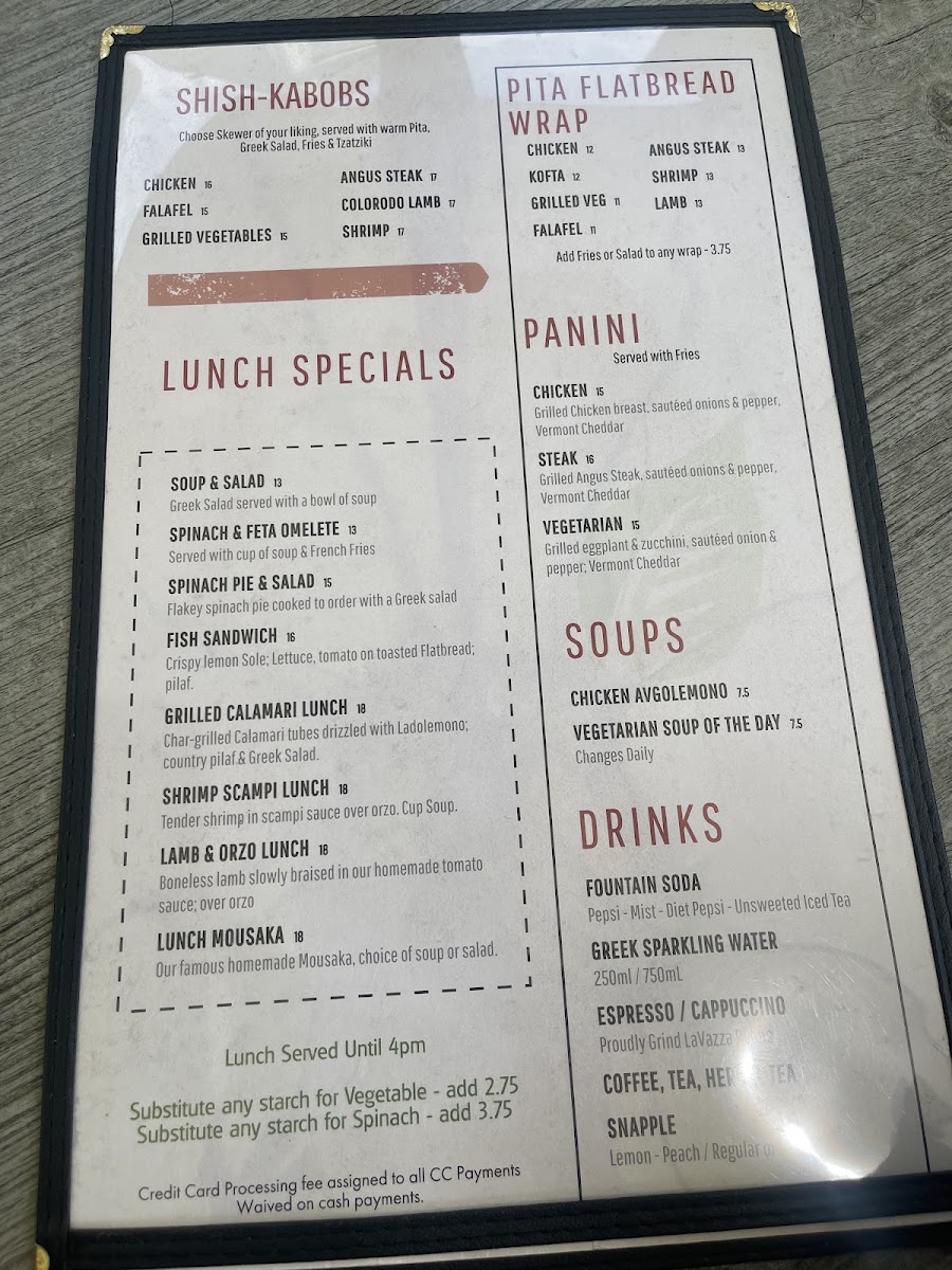 Menu Thavma Mediterranean Grill-2