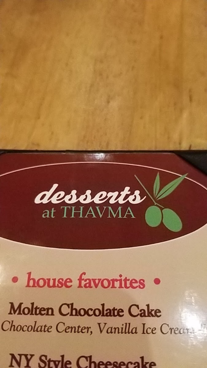 Menu Thavma Mediterranean Grill-5