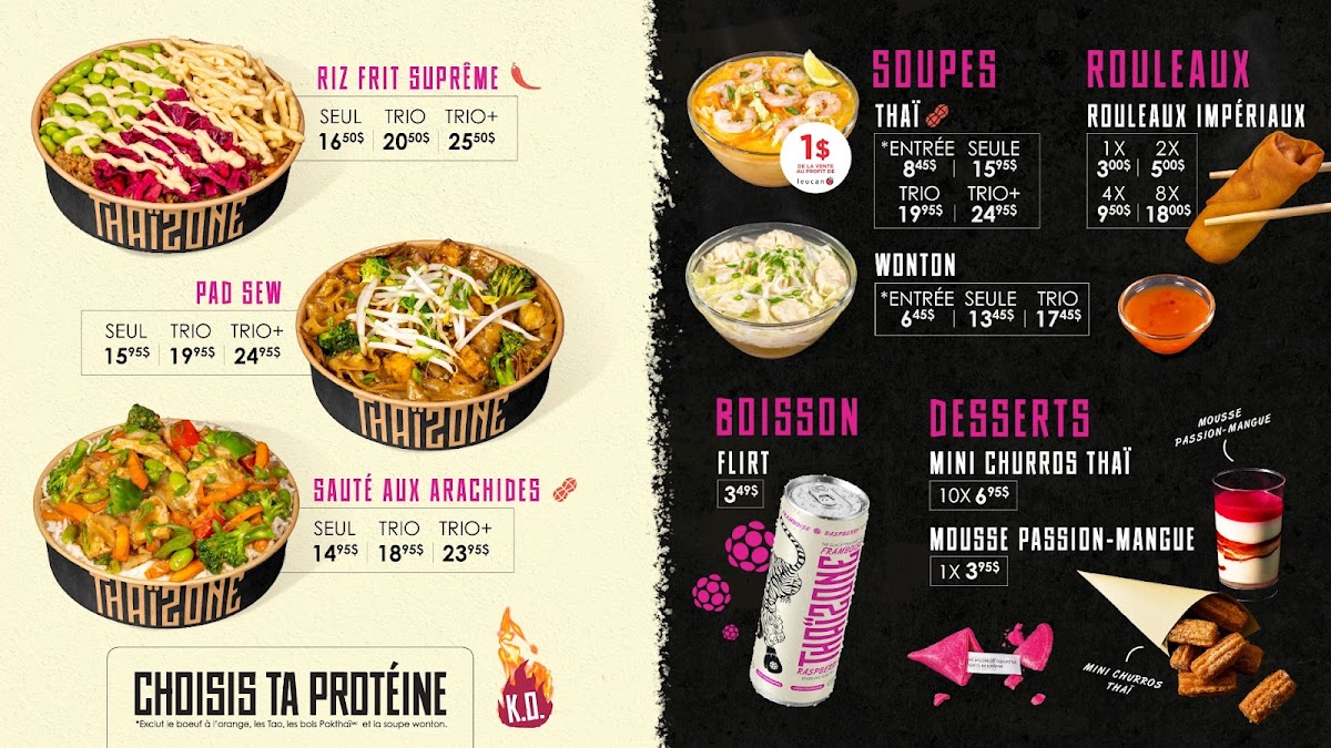 Menu Thaïzone-3