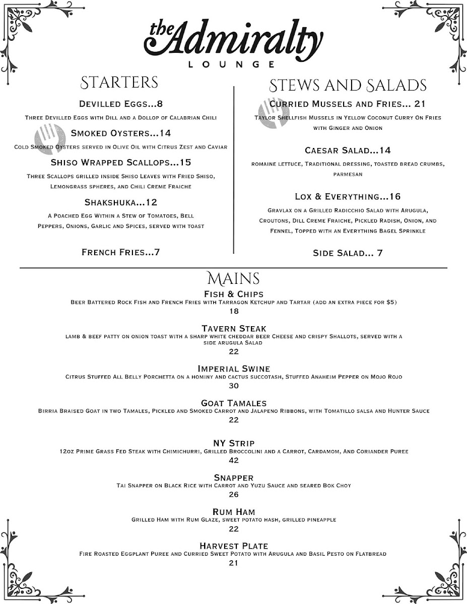 Menu The Admiralty Lounge-1