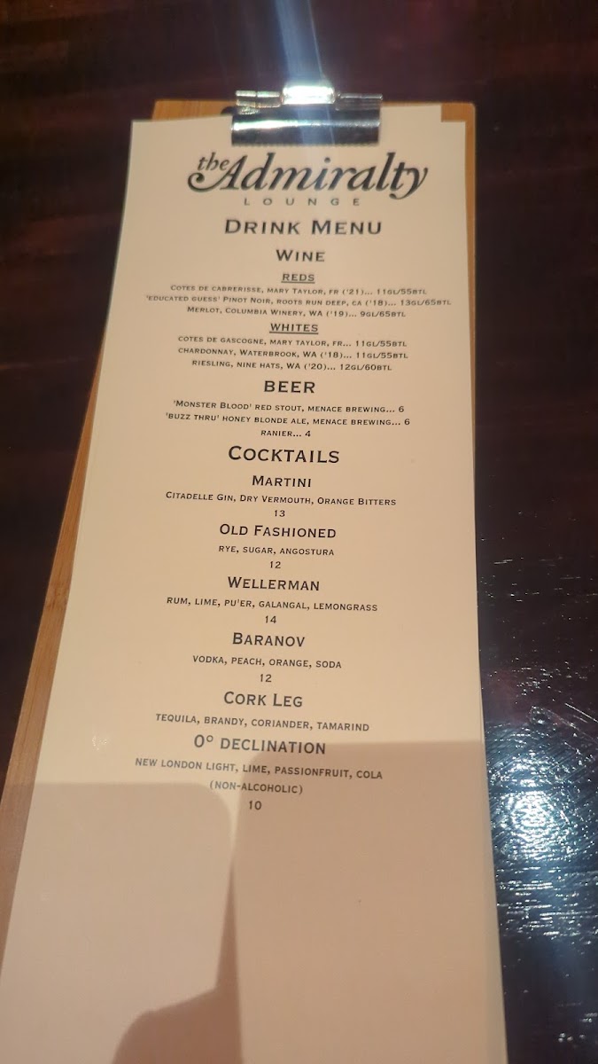 Menu The Admiralty Lounge-8