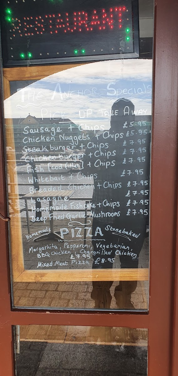 Menu The Anchor Swansea Marina-9