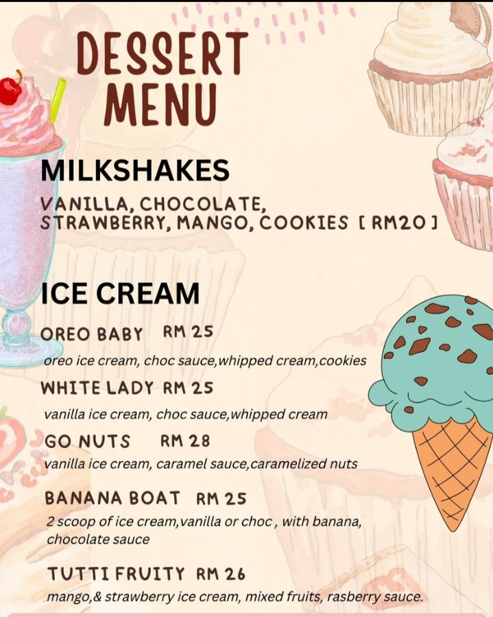 Menu The Argan Trees Langkawi-5