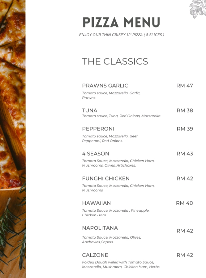 Menu The Argan Trees Langkawi-7