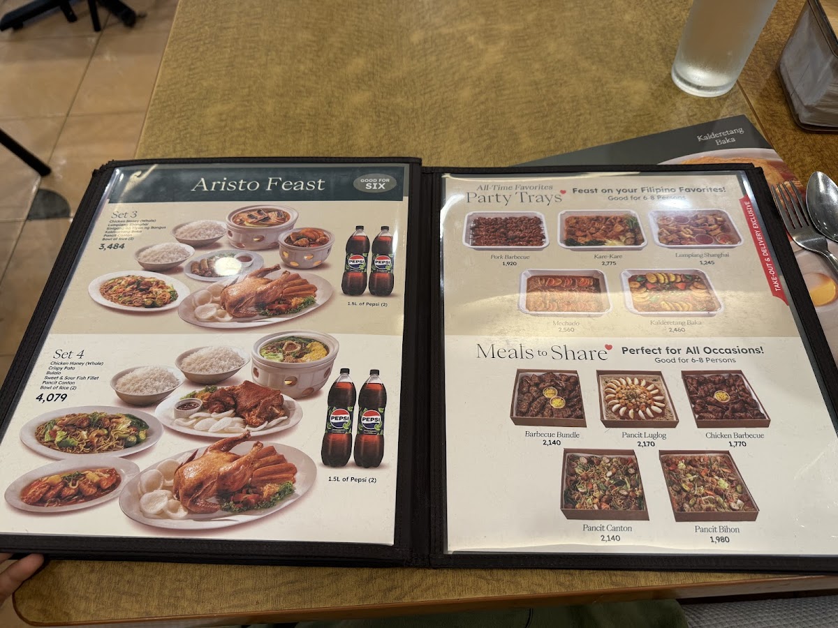 Menu The Aristocrat Restaurant - Jupiter-2