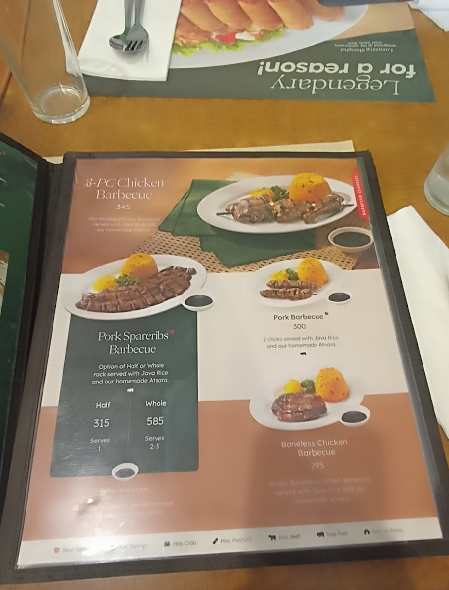 Menu The Aristocrat Restaurant - Jupiter-9