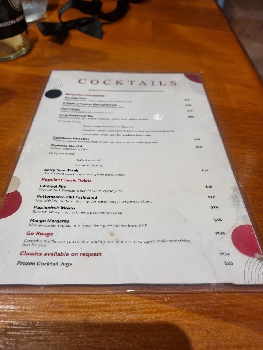 Menu The Attic Bar & Restaurant-4