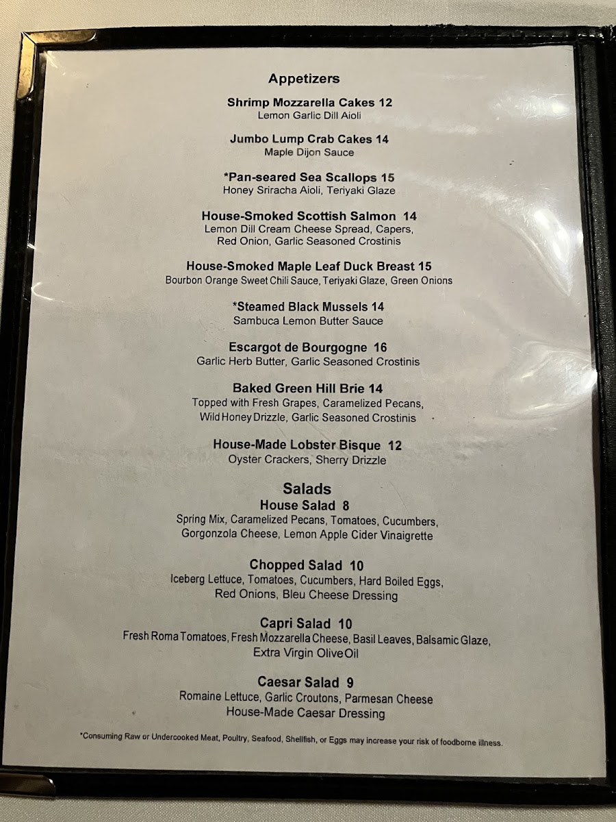Menu The Back Burner Restaurant-3