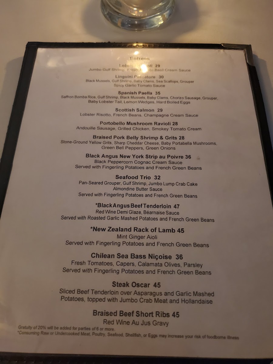 Menu The Back Burner Restaurant-4