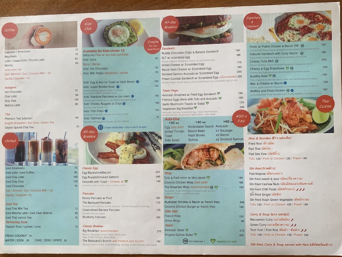 Menu The Backyard-3