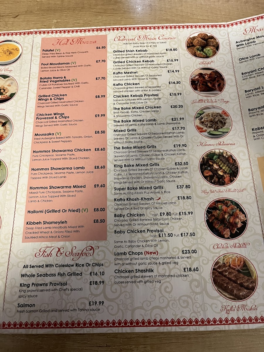 Menu The Bake One (Lebanese Restaurant Gosforth)-9