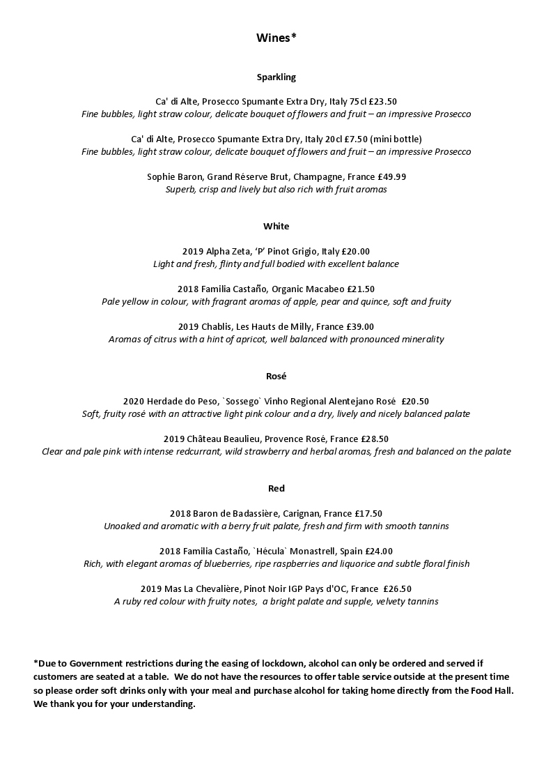 Menu The Barn Café At Creake Abbey-6