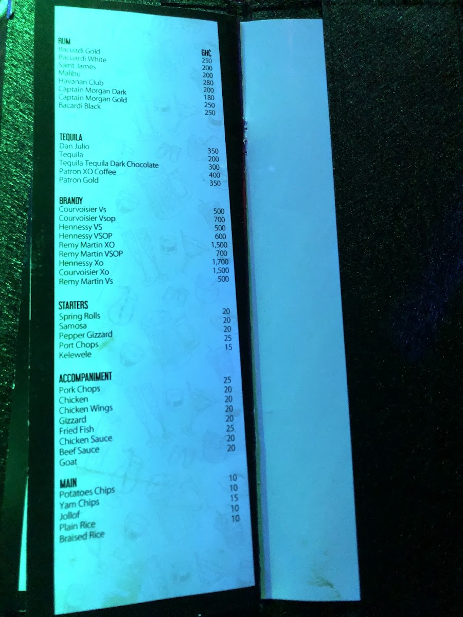 Menu The Basement Bar And Lounge-4
