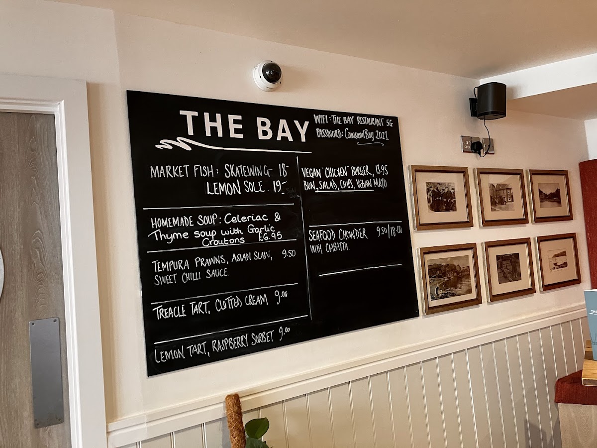 Menu The Bay Bar & Restaurant-6